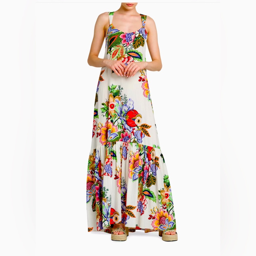 Etro Sundress Tree of Life silk/cotton, size 40IT/US40